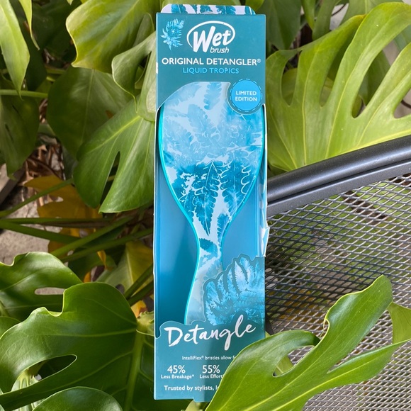 New Wet Brush Detangler Limited Edition Liquid Tropics - Picture 1 of 8